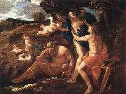 Nicolas Poussin Apollo and Daphne 1625Oil on canvas oil painting picture wholesale